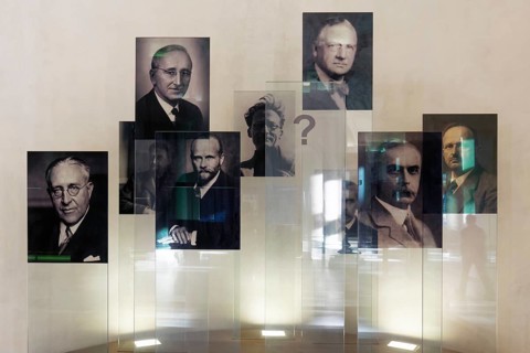 Portraits of Nobel laureates of the University of Vienna