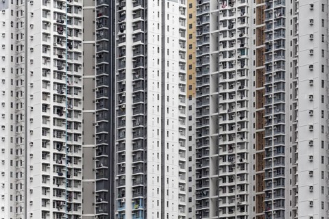 Sky scraper front