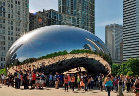 Cloud Gate or The Bean