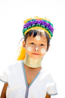 Kayan hill tribe girl