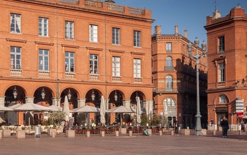 A corner of the Place du Capitole, Toulouse