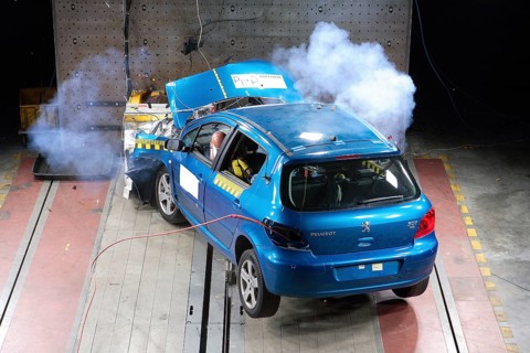 Car crash test