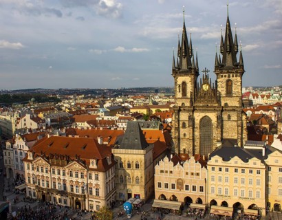 Tyn Church and Old Town Square