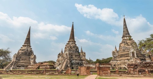 Pagodas of Wat Phra Si Sanphet