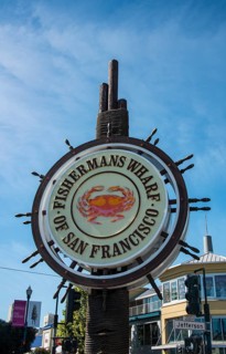 Sign of Fisherman's Wharf
