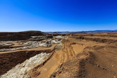 Disused diamond mine