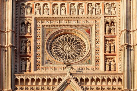 Detail of the facade