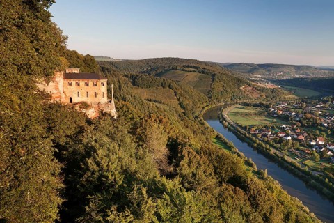 Klause Kastel hermitage with grave chapel of John of Bohemia in Kastel-Staadt