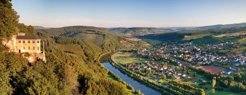 Klause Kastel hermitage with grave chapel of John of Bohemia in Kastel-Staadt
