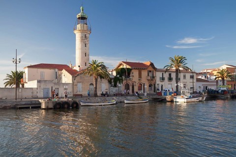 Lighthouse at the port