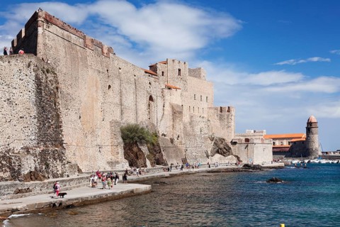 Chateau Royal and Notre-Dame-des-Anges fortified church