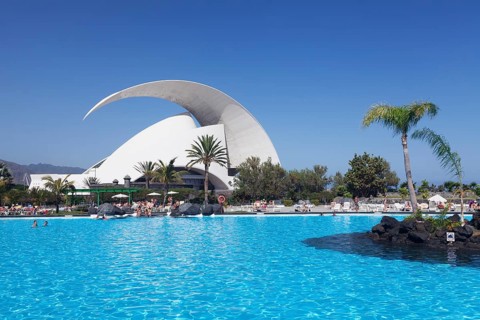Badeanlage Parque Maritimo and Auditorium Auditorio de Tenerife