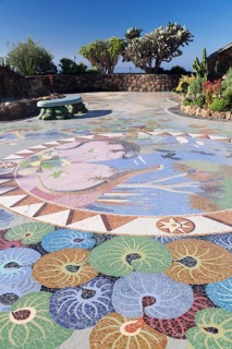 Floor mosaic
