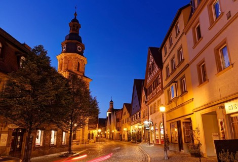 Spitalgasse and Spitalkirche church