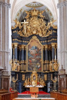 High altar in the collegiate church