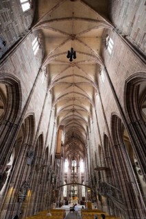 Interior of the St. Lorenz Church