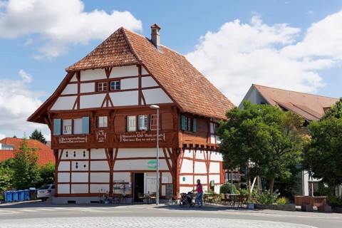 Timbered house built in 1578