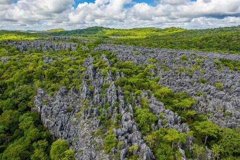 Rugged karst landscape