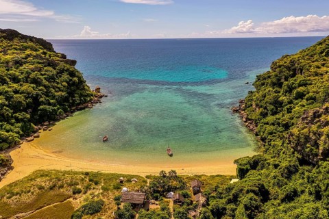 Bay and beach