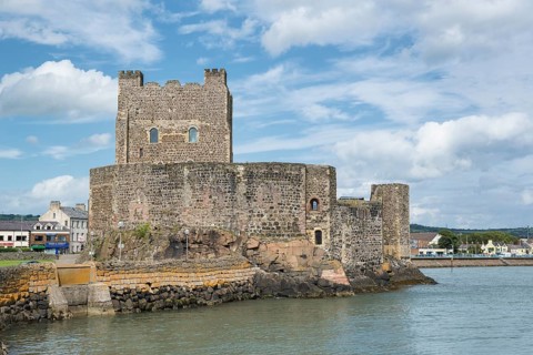 Carrickfergus Castle in Belfast