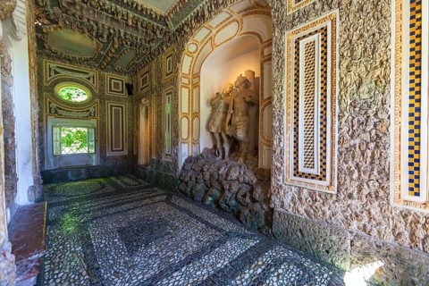 Grotto in Hellbrunn Palace