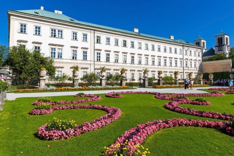 Mirabell Palace and Mirabell Gardens