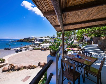 Restaurant by the sea
