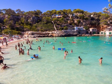 Beach of Cala Llombards