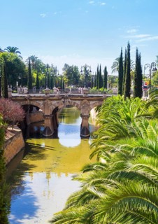Sa Sierra historical city canal and Passeig Mallorca
