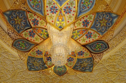 Decorated ceiling