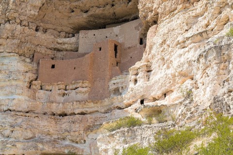Indian rock dwelling