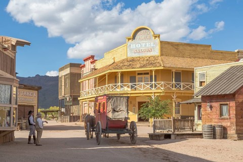 Wild West scenery