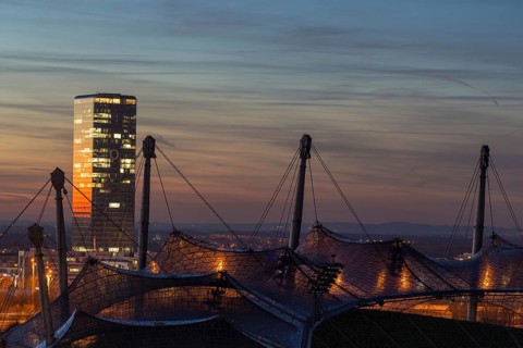 Hochhaus Uptown Munchen