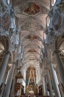 Ceiling by the chancel of St. George's Church
