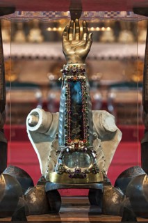 Arm relic of St. Benedict