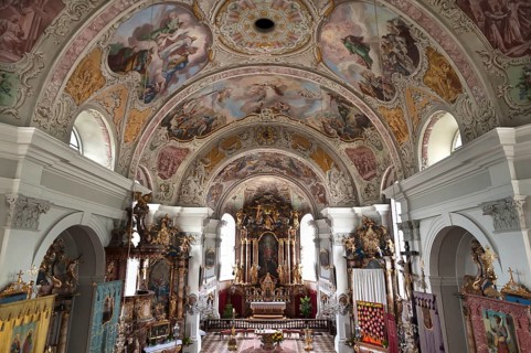 Interior with altar