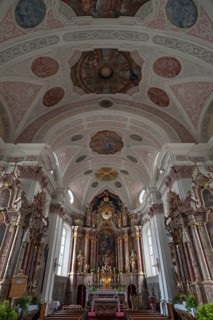 Interior with altar