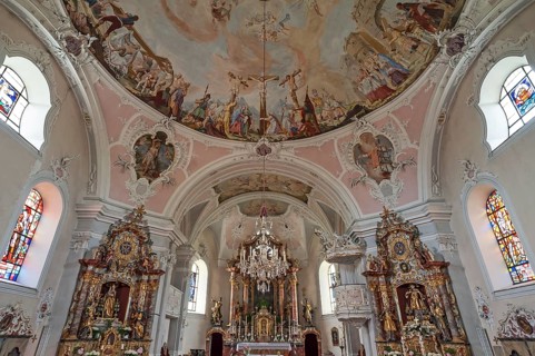 Main altar and side altars