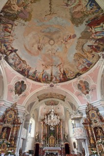 Main altar and side altars