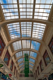 Glass roof of Strasbourg Passage