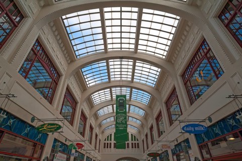 Glass roof of Strasbourg Passage