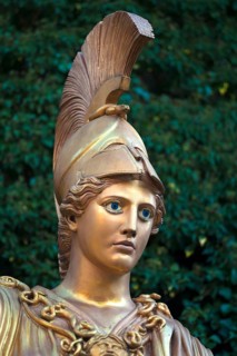 Head of the statue of Pallas Athena