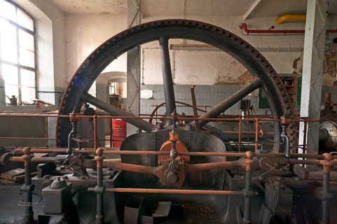 Historic steam engine