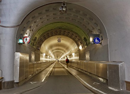 Old Elbe Tunnel or St. Pauli Elbe Tunnel