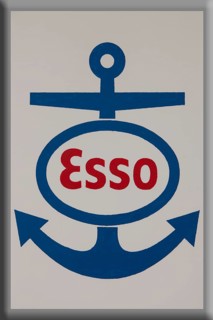 Vintage Esso sign
