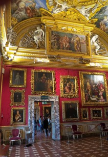 Hall in the Palazzo Pitti