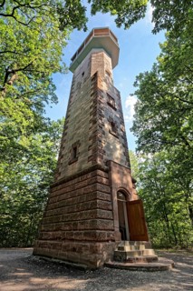 Schmausenbuck tower with viewing platform