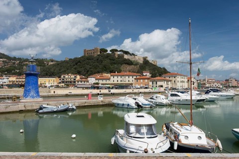Boats in the harbour of Castiglione della Pescaia