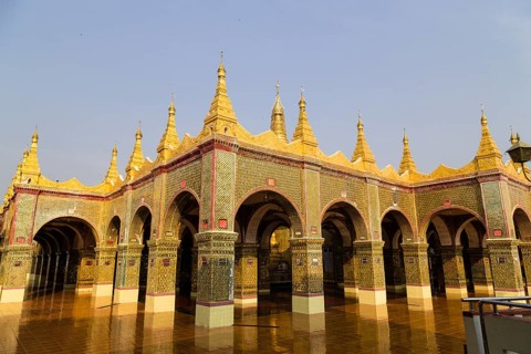 Pagoda on Mandalay Hill