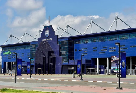 I-Mobile stadium or Thunder Castle Stadium of football club Buriram United